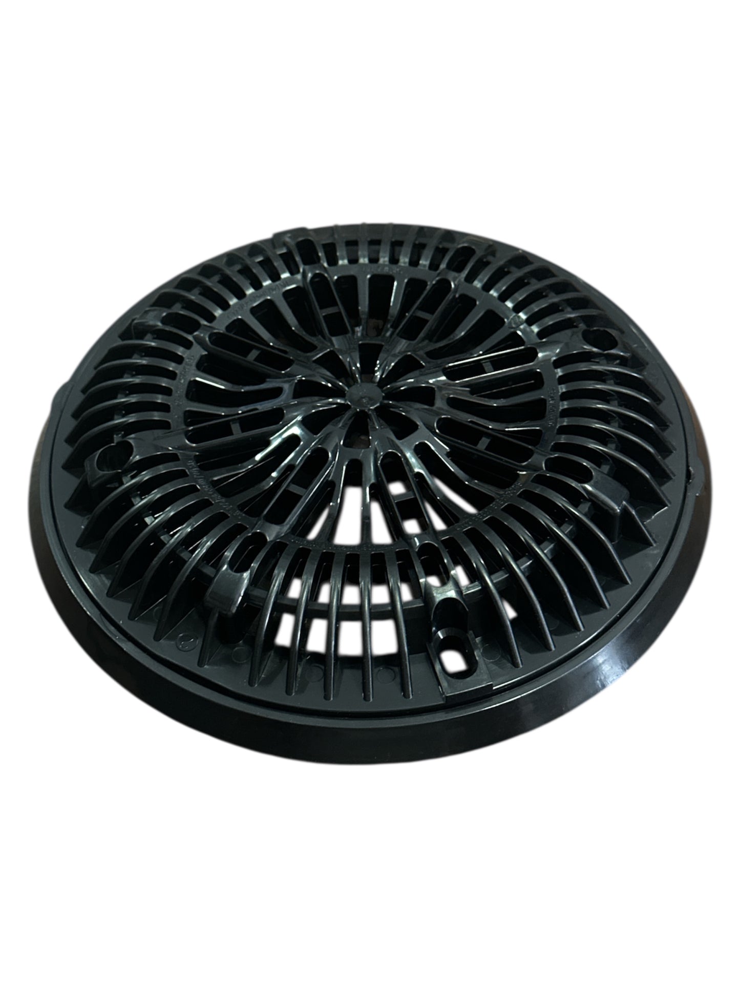 Tapa Rejilla y Marco para Dren de Fondo CMP Negro