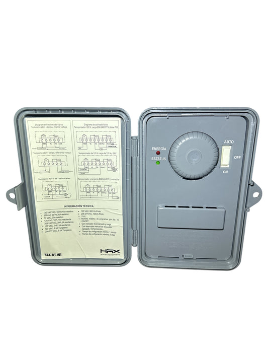 Interruptor Reloj Timer Hax Via WiFi 110V / 220V