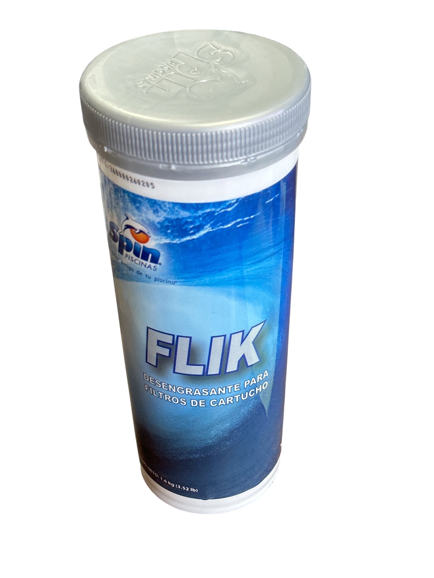 Spin Flik Desengrasante Para Alberca De 1.6 Kg Blanco