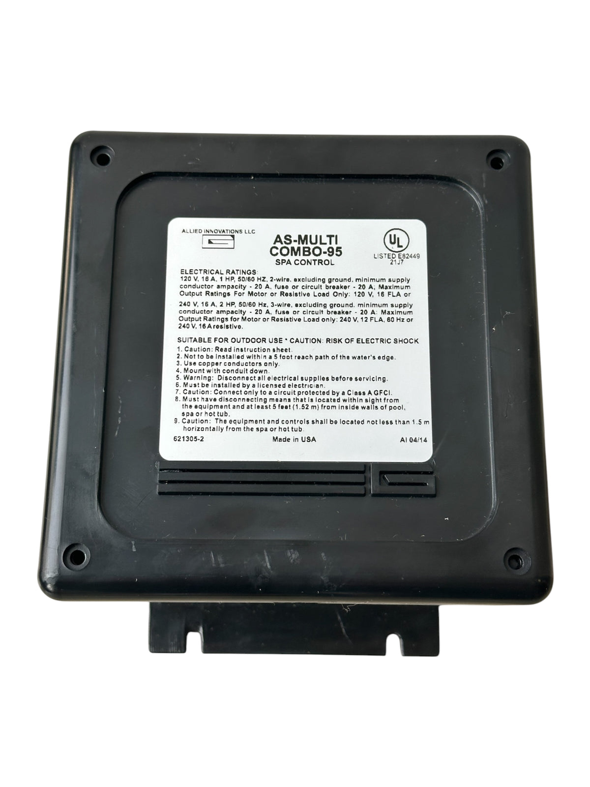 Switch Neumatico As-Multi Combo-95 Hidromasaje
