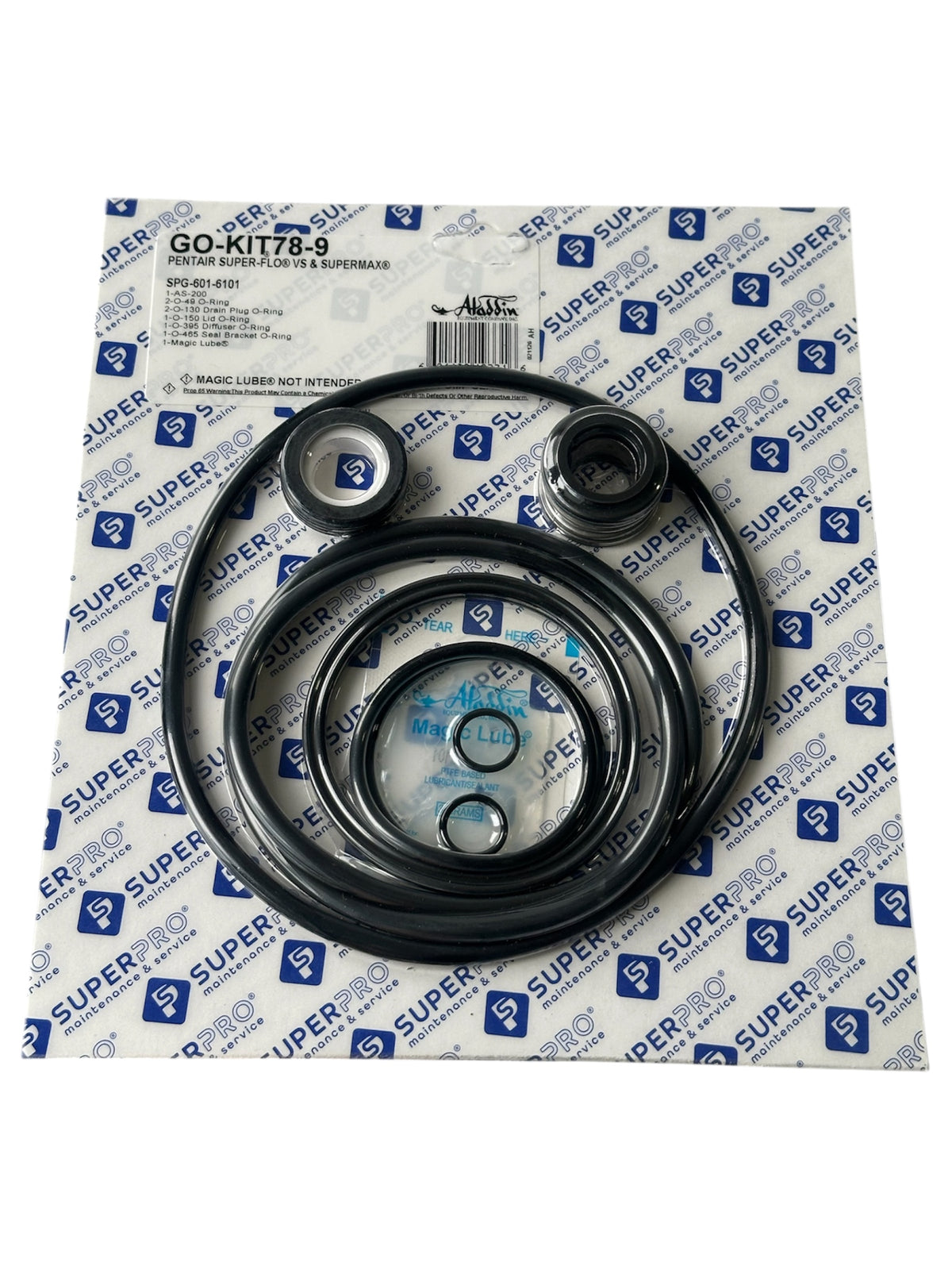 Kit Empaques Sello Mecanico Bomba Pentair Superflo