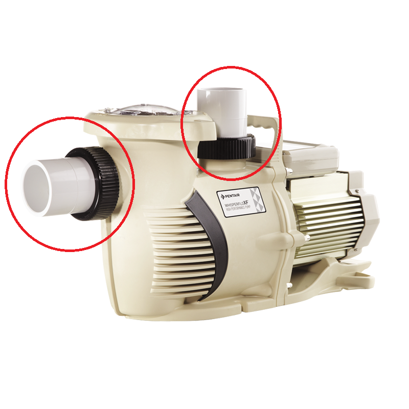 Racors Bomba Pentair Whisperflo XF 2.5in 410020