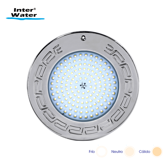 Reflector Inter Nova Led Blanco 32w 12v Nicho 25cm