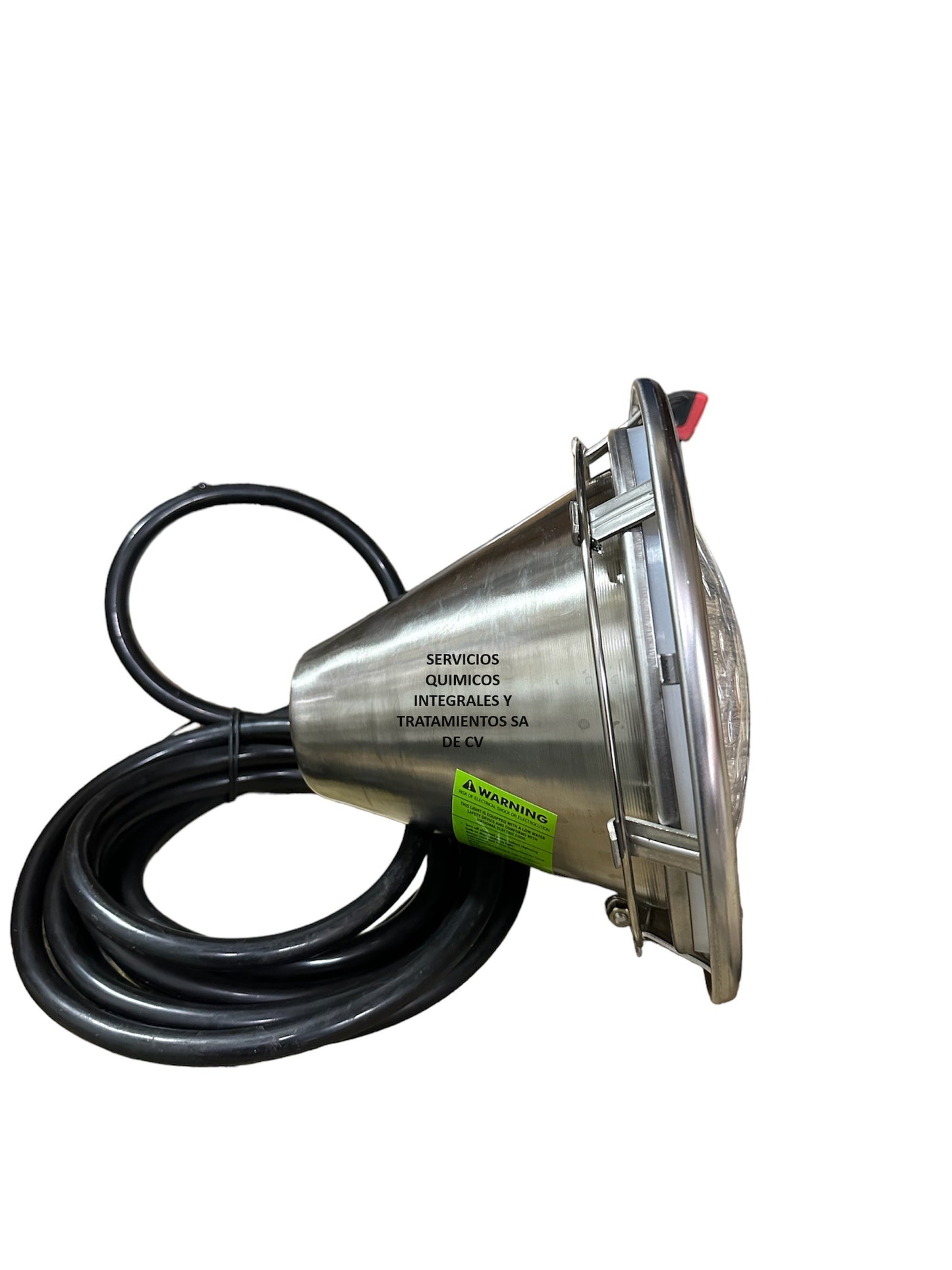 Reflector Lámpara 300W 12V Cable 15 Metros Luz Cálida