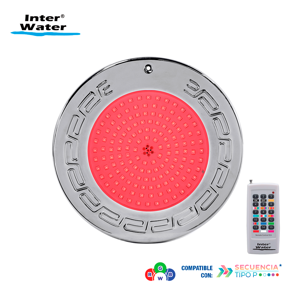 Reflector Inter Nova Led Rgbw 32w Nicho 25cm Control