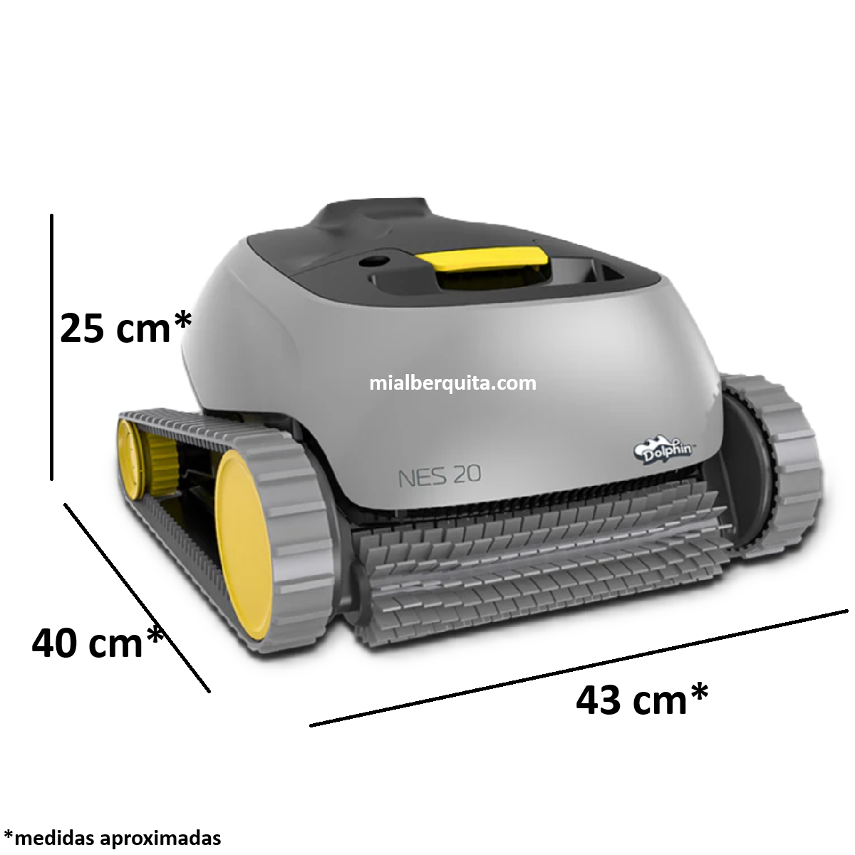 Robot Limpiafondos Dolphin NES 20