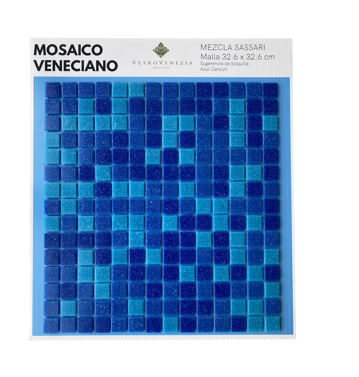 Mosaico Veneciano Vetro Venezia Mezcla Sassari (2.14 m2)