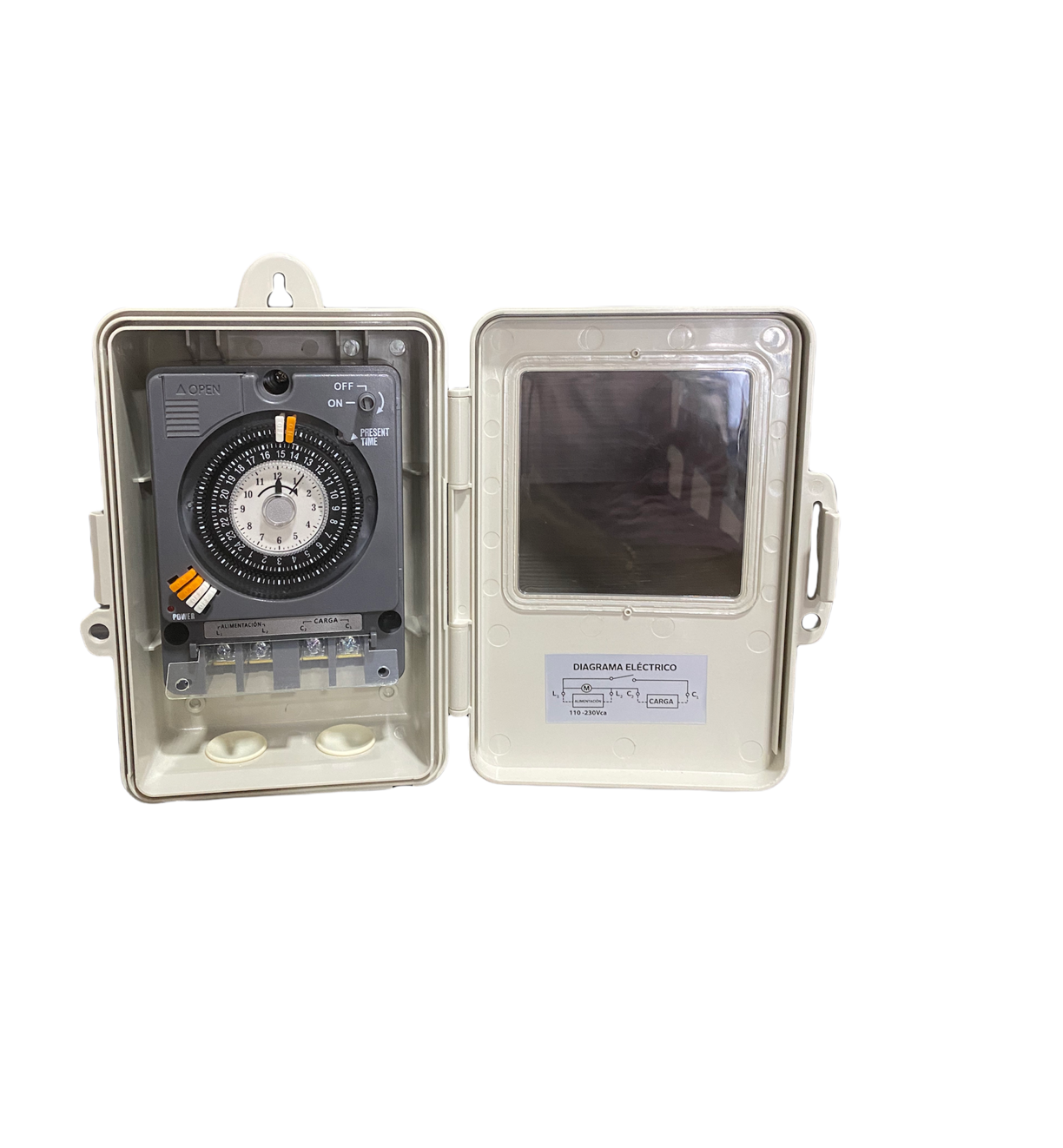 Interruptor de Tiempo Timer Panda Kross 110/220 V