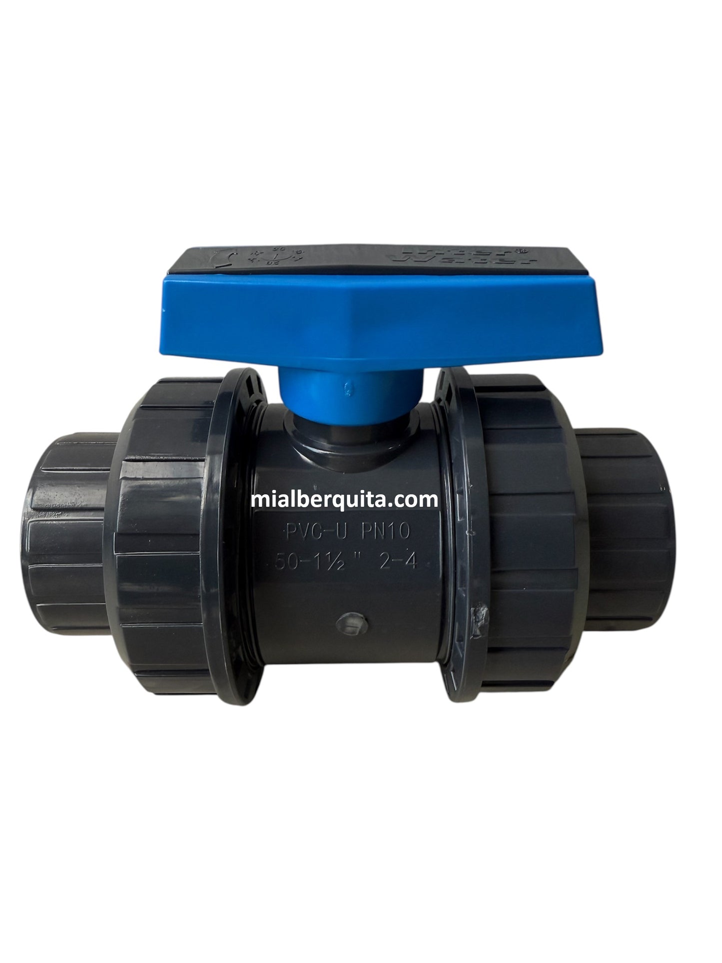 Válvula Bola 1.5" Inter Water Cementable Doble Tuerca Unión