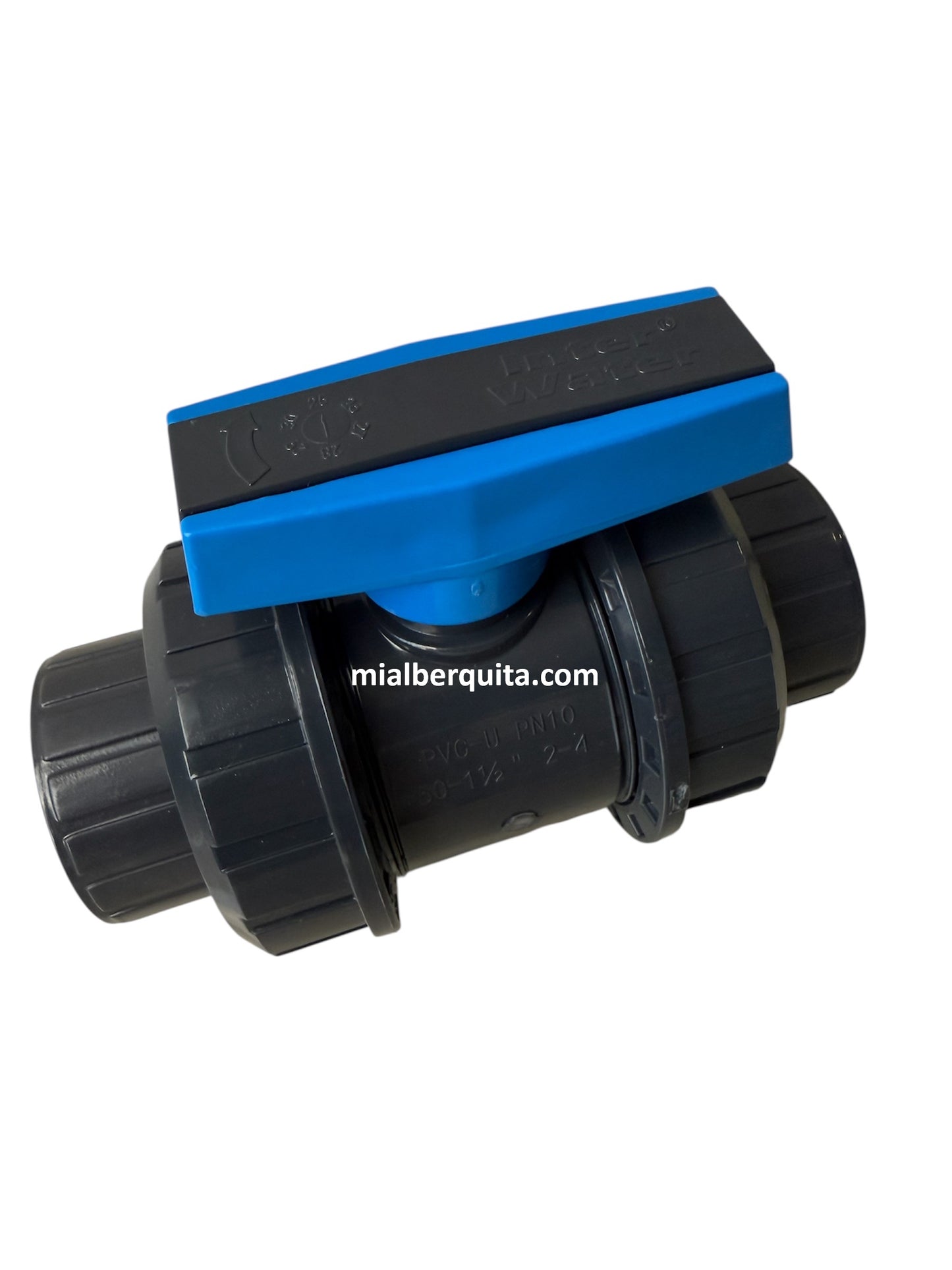 Válvula Bola 1.5" Inter Water Cementable Doble Tuerca Unión