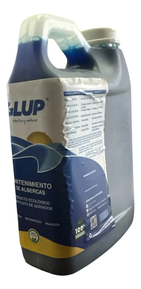 Algicida Bactericida Abrillantador Glup 1 Lt