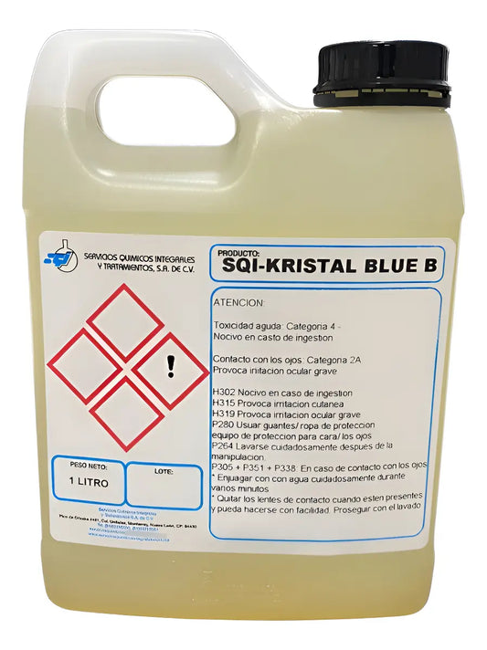 Algicida Clarificador Filtros Krystal Blue 1 Litro