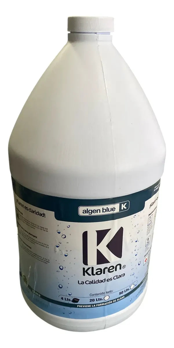 Algicida Preventivo Algen Blue Klaren 4 Lt