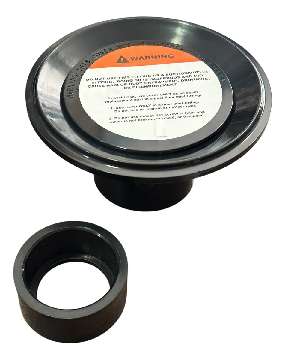 Boquilla Retorno Piso Negra 1.5in 2in