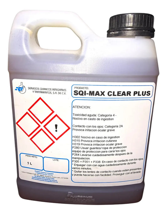 Clarificador Algicida Max Clear Plus 1 Litro