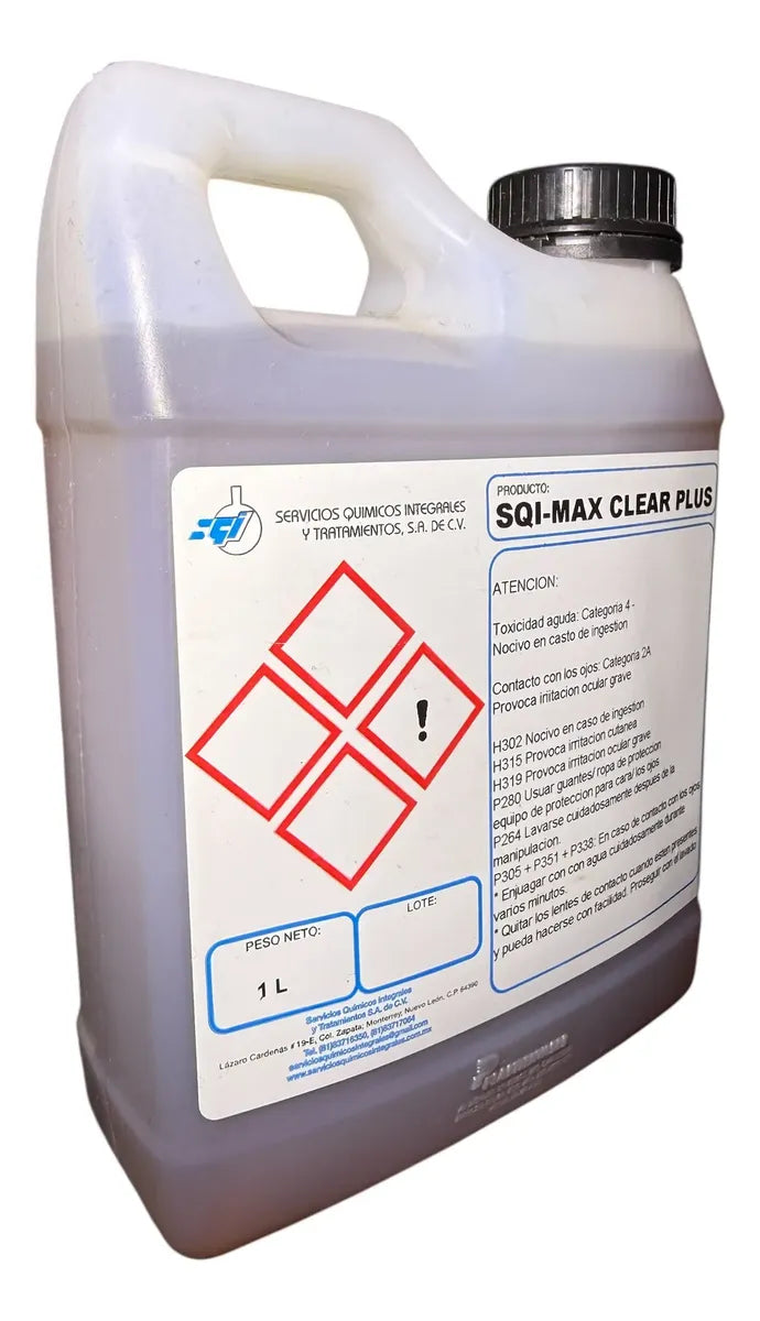 Clarificador Algicida Max Clear Plus 1 Litro