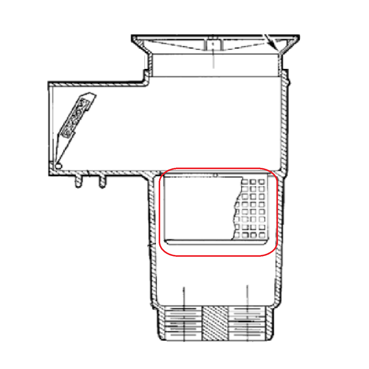 Canastilla Desnatador Hayward SPX1082CA