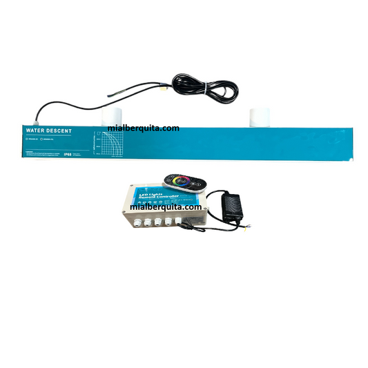 Cascada LED RGB 60" Labio 1" con control