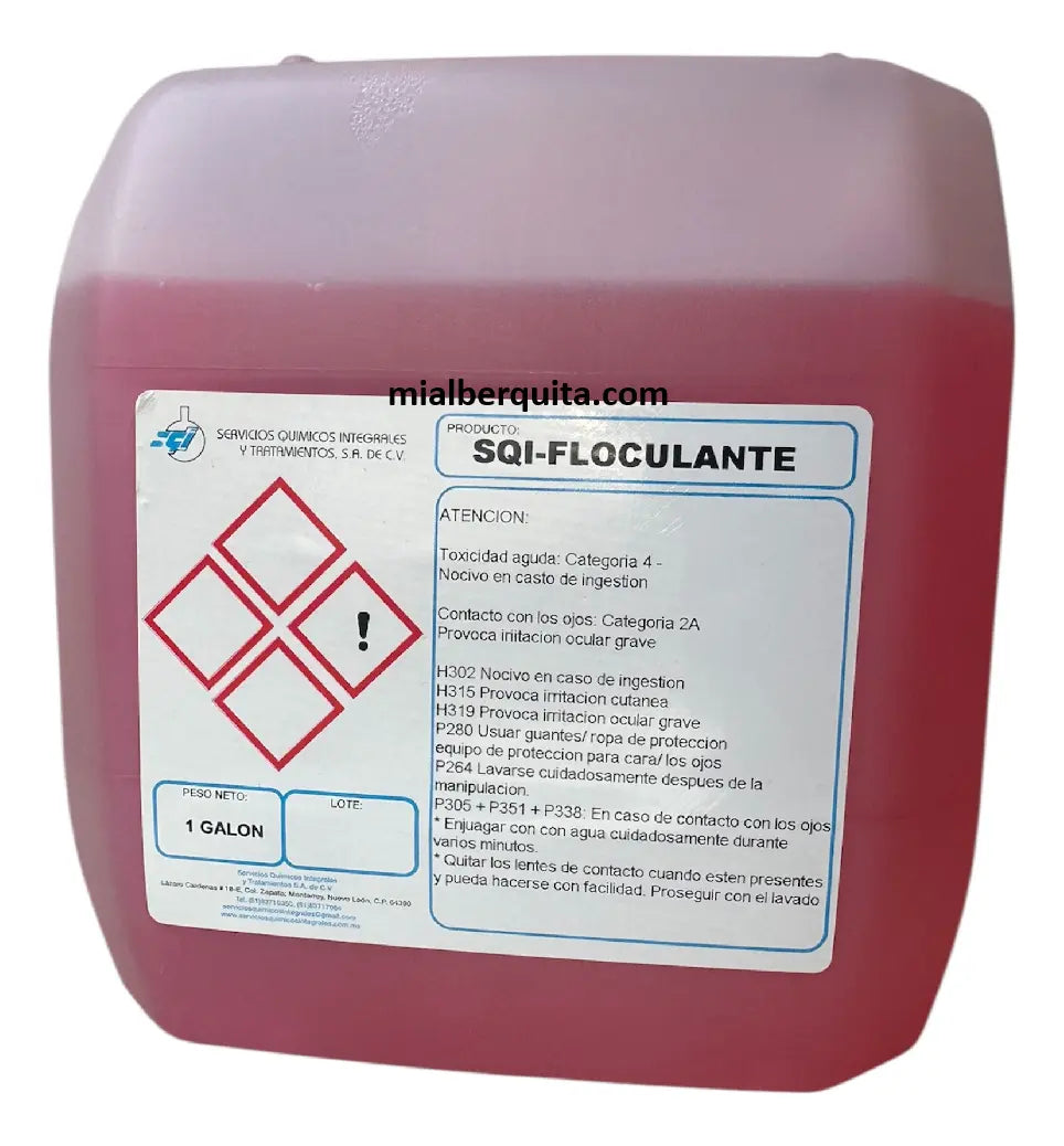 Floculante Clarificador Aclarador 1 Galón