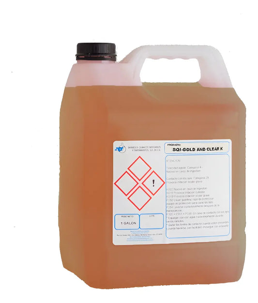 Clarificador Filtros Gold And Clear 1 Gal