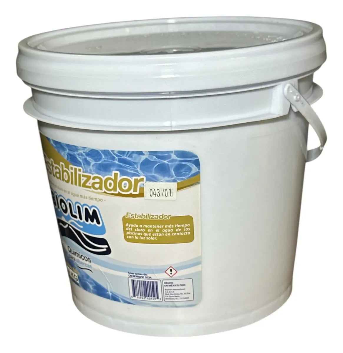 Estabilizador De Cloro Biolim 5 Kg