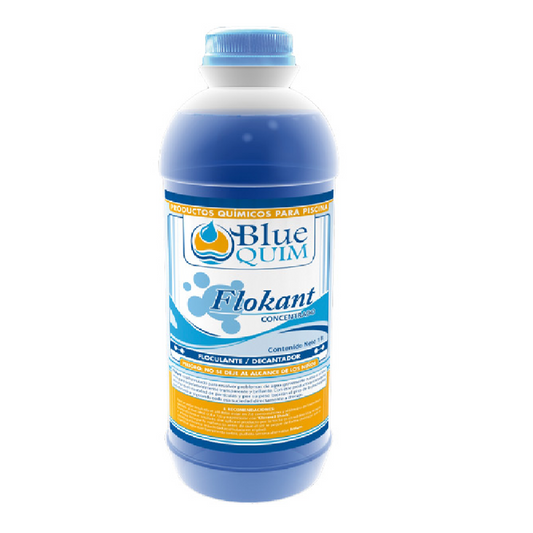 Floculante Flokant Blue Quim 1 Litro