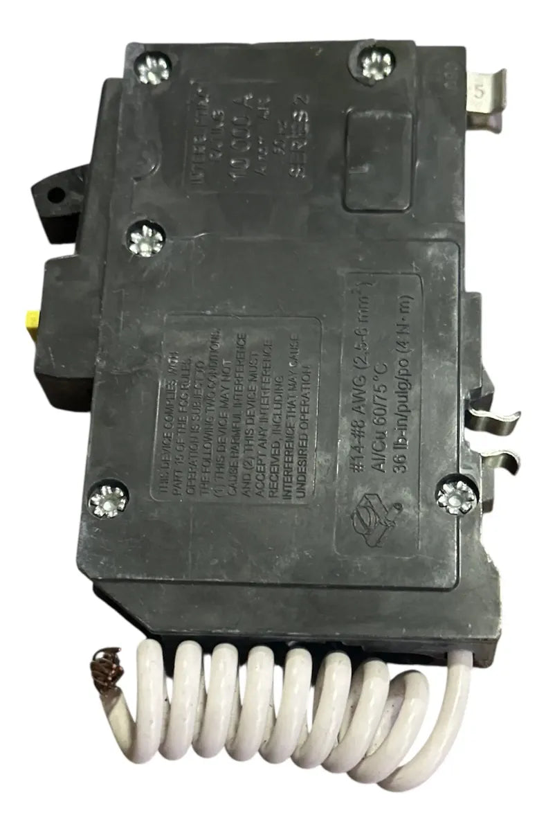 Interruptor Termomagnetic 120v 20a Falla Tierra Gfci