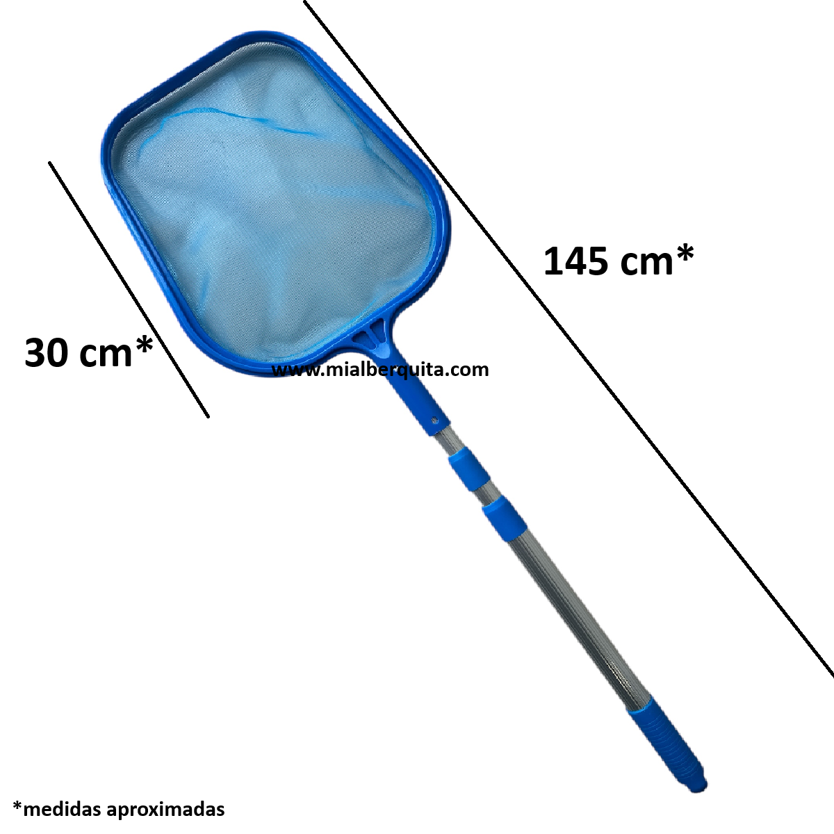 Red Saca Hojas Aquex Con Maneral Corto