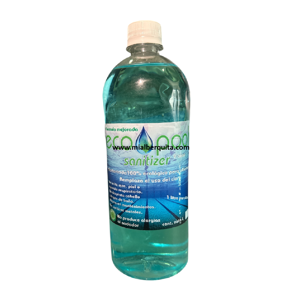 Eco Pool Sanitizer Desinfectante Sin Cloro Biopool