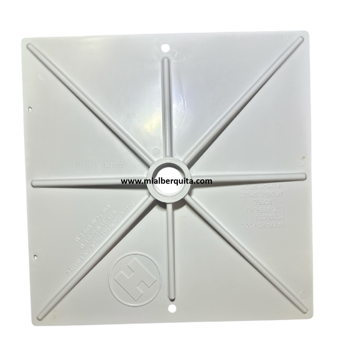 Tapa Cuadrada Desnatador Hayward SPX1082E