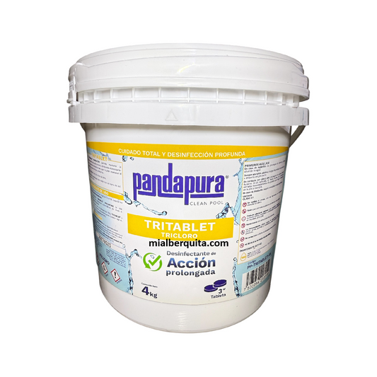 Tricloro Concentrado Pandapura Tableta 3" 4 kg