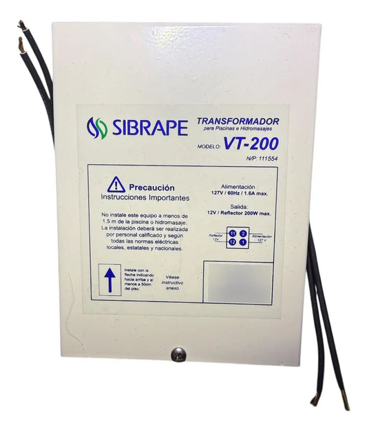 Transformador Sibrape 200w 12v Reflectores