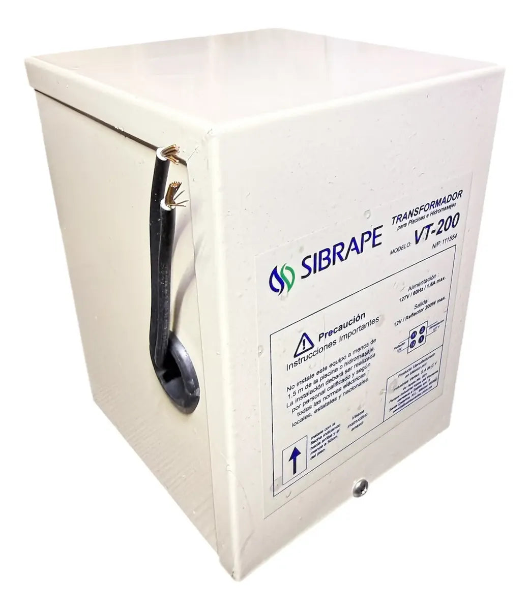 Transformador Sibrape 200w 12v Reflectores